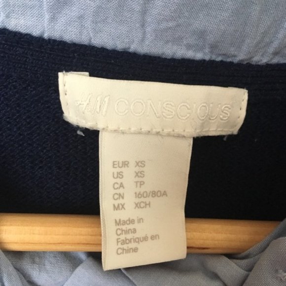 Light Sweater with Attached Button-Down - Picture 4 of 5